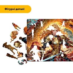 Пазл деревяний Аніме Дракон Долі, А3, Картонна коробка 200 елементів - мініатюра 3