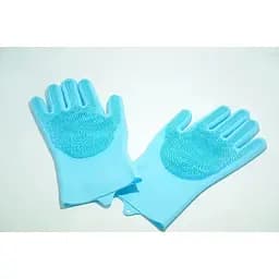 Cиліконові рукавички Magic Silicone Gloves Blue