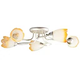 Люстра стельова Brille флористика E14 60W G (LK-196S/5)