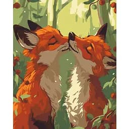 Набор для росписи ArtCraft Нежные лисички 40х50 см (11690-AC)