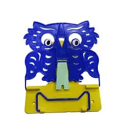 Підставка для книг №4 "Сова" 631569 Irbis пластикова, в пакеті (4820098991365) Синьо-жовтий Вид 19