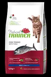 Сухий корм Trainer Natural Super Adult with Tuna для дорослих кішок від 1 року 1.5 кг.