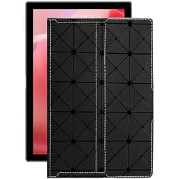 Чохол StatusCASE з екошкіри для планшету Blackview Tab 9 2021 Чорний ромб
