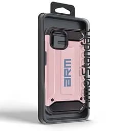 Чехол для Apple iPhone 15, Panzer, розовый, противоударный, бронированный, милитари, панель-накладка, защита всего корпуса, защита дисплея и камеры, термополиуретан (TPU) + поликарбонат (PC), ArmorStandart (ARM73712) - мініатюра 7