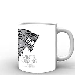 Кухоль GeekLand Game of Thrones лого GT.02.013 330 мл білий