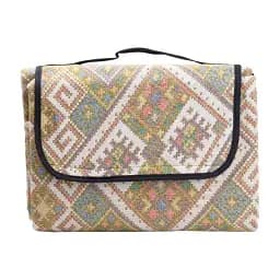 Коврик для пикника Lugi жаккардовый 145х200 см желтый LU012Y