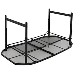 Стіл Bo-Camp Northgate Oval 150x80 cm Black/Grey (1404188) - мініатюра 4