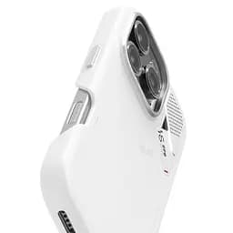 Чохол з екошкіри Aulumu A16 Vegan Leather Case White для iPhone 16 Pro - мініатюра 4