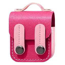 Кожаный футляр Briefcase для наушников AirPods 1/2 Pink