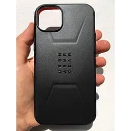 Оригінальний протиударний чохол UAG Civilian Magsafe Black для iPhone 14 Plus/15 Plus (114037114040) - мініатюра 7