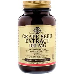 Экстракт виноградных косточек Solgar Grape Seed Extract 100 мг 60 капсул