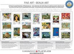 Пазл EuroGraphics Зоряна ніч над Роною Вінсент ван Гог 1000 елементів (6000-5708) - мініатюра 4