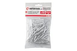 Витяжні заклепки з плоскою головкою Intertool 4.8 х 30 мм (в упаковці 50 шт.) - мініатюра 3
