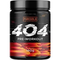 Передтренувальний комплекс Pure Gold Protein 404 Pre-Workout Raspberry 180 г