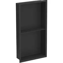 Полка для душа встроенная Nett YB-60, 60 см Черный