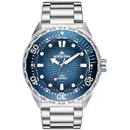 Годинник чоловічий наручний North Edge piton 30 Bar (Сріблястий)