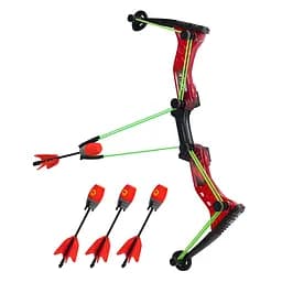 Игрушечный лук Zing Hyper Strike, красный (HS470R)