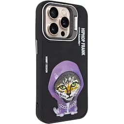 Чохол Epik TPU+PC Friends для Apple iPhone 15 Pro 6.1 Black Cat