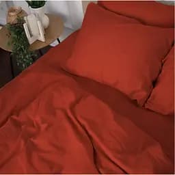 Простирадло на резинці MirSon Satin Premium 0081 Terracotta 200х140 см (2200010929409) - мініатюра 2