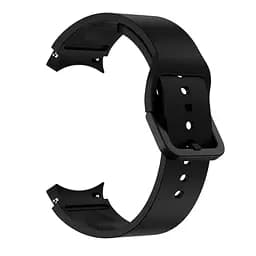 Ремінець для Samsung Galaxy Watch 4 40mm - чорний ширина кріплення 20мм силікон Watchbands Color Angle (W29-8WB39441171) - мініатюра 2