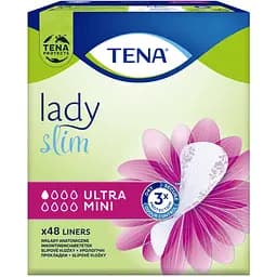 Уцінка. Урологічні прокладки Tena Lady Slim Ultra Mini 48 шт.  - мініатюра 2