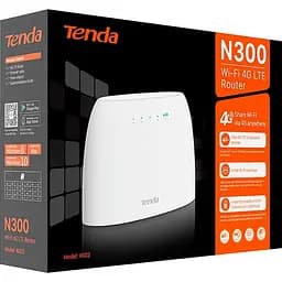4G модем + Wi-Fi роутер Tenda 4G03 [96391] - мініатюра 4