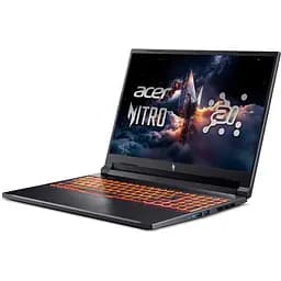 Ноутбук Ігровий ACER Nitro V16 AI ANV16-61-R8Q4, AMD Ryzen AI 5 340 до 4.8GHz, 16" WUXGA, 16GB, SSD 1TB, NVIDIA GeForce RTX 5050 8GB, Free DOS - мініатюра 4