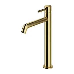 Змішувач для умивальника Omnires Y brushed brass (Y1212BSB) високий, латунь брашована