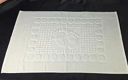 Махровое полотенце для ног 80 x 50 см GB18401 мягкое полотенце для душа и ванной комнаты, белое