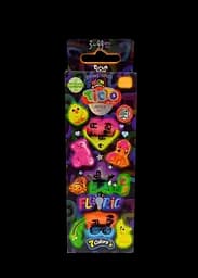 Набор теста для лепки "FLUORIC" 7шт TMD-FL-7U Danko Toys, в коробке Вид 1