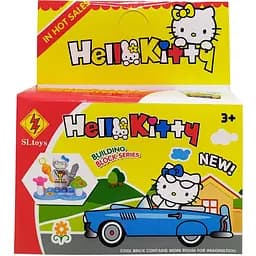 Конструктор Котик Bambi SL8902 фигурка Китти подставка оборудование аксессуари Вид 6