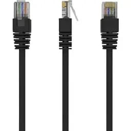 Патч-корд 1м Cablexpert (PP12-1M/BK)