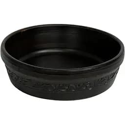 Миска під бануш Український глиняний посуд декоративна молочена кераміка 1.1 л