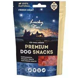 Лакомство для собак Lucky star Мягкие утиные чипсы 65 г