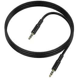 Аудіо кабель Aux Borofone BL25 Nice (1m) Black - мініатюра 6