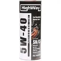 Олива моторна HighWay синтетична 5W40 SN/CF 1 л (147251)