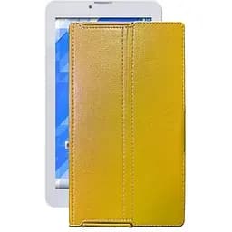 Чохол StatusCASE з екошкіри для планшету Pixus Play V4.0.7 3G Жовтий