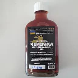 Водная настойка на плодах ягодах черемухи 200 мл