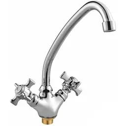 Змішувач для кухні Cron 271 Zeus кераміка (CR0851)