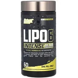 Жиросжигатель Nutrex Research Lipo-6 Black Intense UC 60 капсул