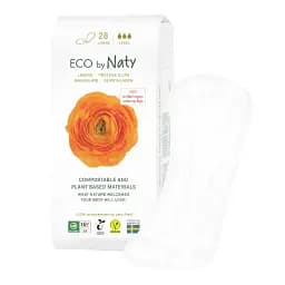 Органические ежедневные прокладки Eco by Naty Large 28 шт.