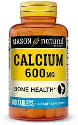 Вітаміни та мінерали Mason Natural Calcium 600 mg, 100 таблеток