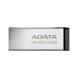 USB флеш накопичувач ADATA 128GB UR 350 Silver/Black USB 3.2 (UR350-128G-RSR/BK) - мініатюра 1