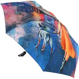 Женский складной зонтик полный автомат Trust 103 см разноцветный