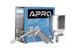 Пневматичний піскоструминний пістолет Apro 750 мл - мініатюра 3