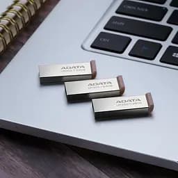 Флеш-накопичувач ADATA USB 3.2 UR 350 128Gb Silver/Beige (UR350-128G-RSR/BG) - мініатюра 6