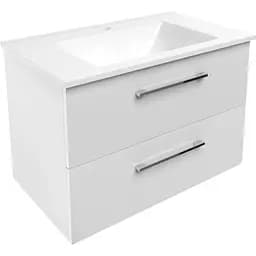 Тумба з умивальником підвісна Volle Nemo 80 см 15-17-80N Білий