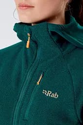 Толстовка Rab Women's Capacitor Hoody 14 Темно-бірюзовий - мініатюра 4