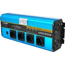 Инвертор напряжения 12/220V Voltronic lvyuan LY8000W 4000Вт с правильной синусоидой