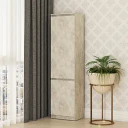 Пенал закрытый MebelStar Нео 2Д 50x35x190 см Бетон (MBS-1162)